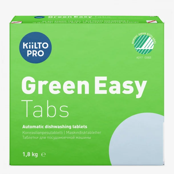 Kiilto Green Easy Tabs Svanemrket 100 stk/pk